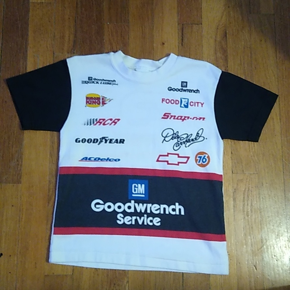 Boys Vintage Dale Earnhardt Shirt and Shorts